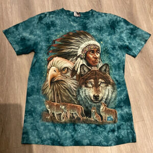 ROCK Eagle Wolves, Eagle and Chief T-shirt